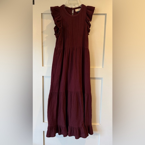 Universal Thread Dresses & Skirts - Elegant Burgundy Maxi Dress